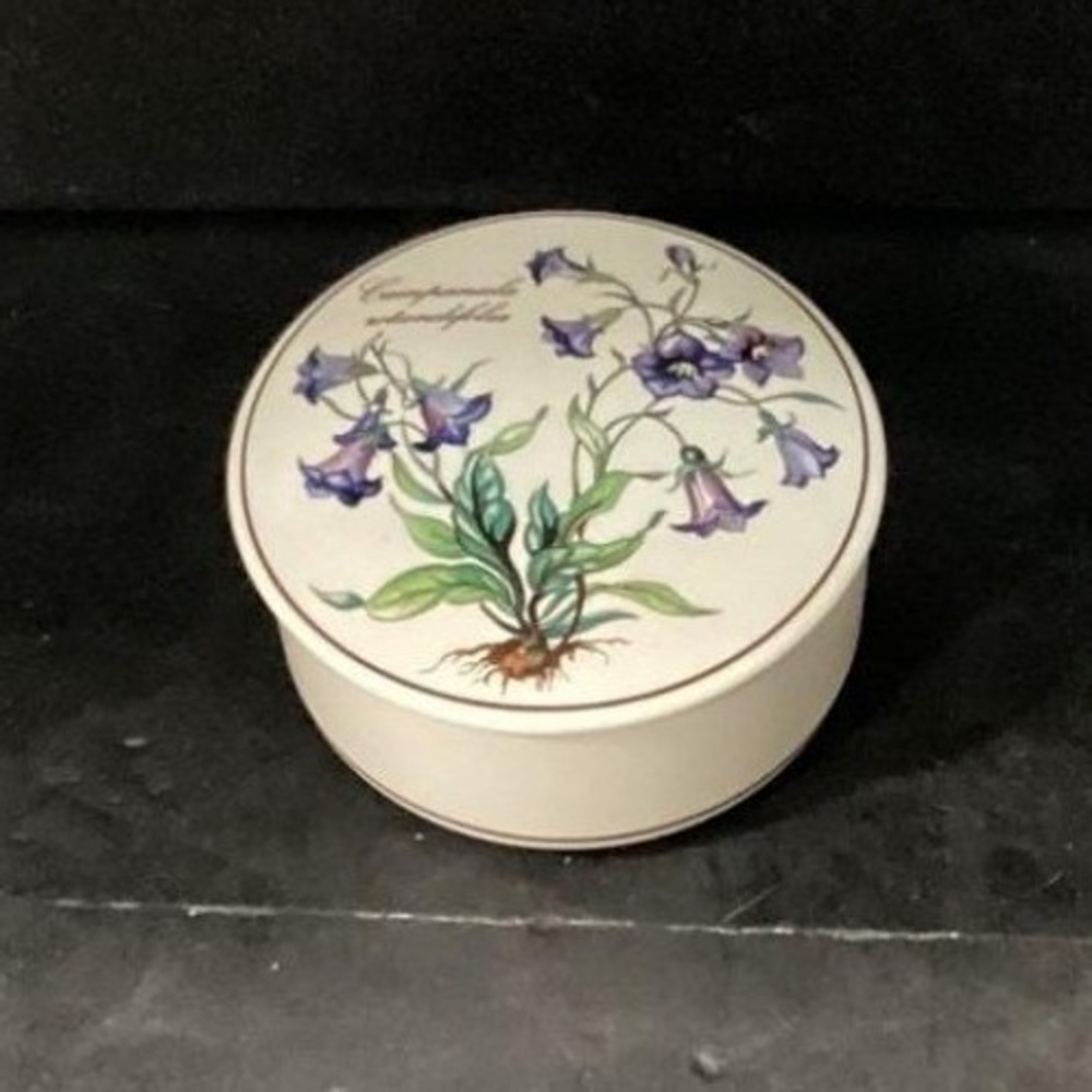 Villeroy & Boch Botanica Trinket Box, Vintage Campanula Rotundifolia Design - Picture 3 of 13